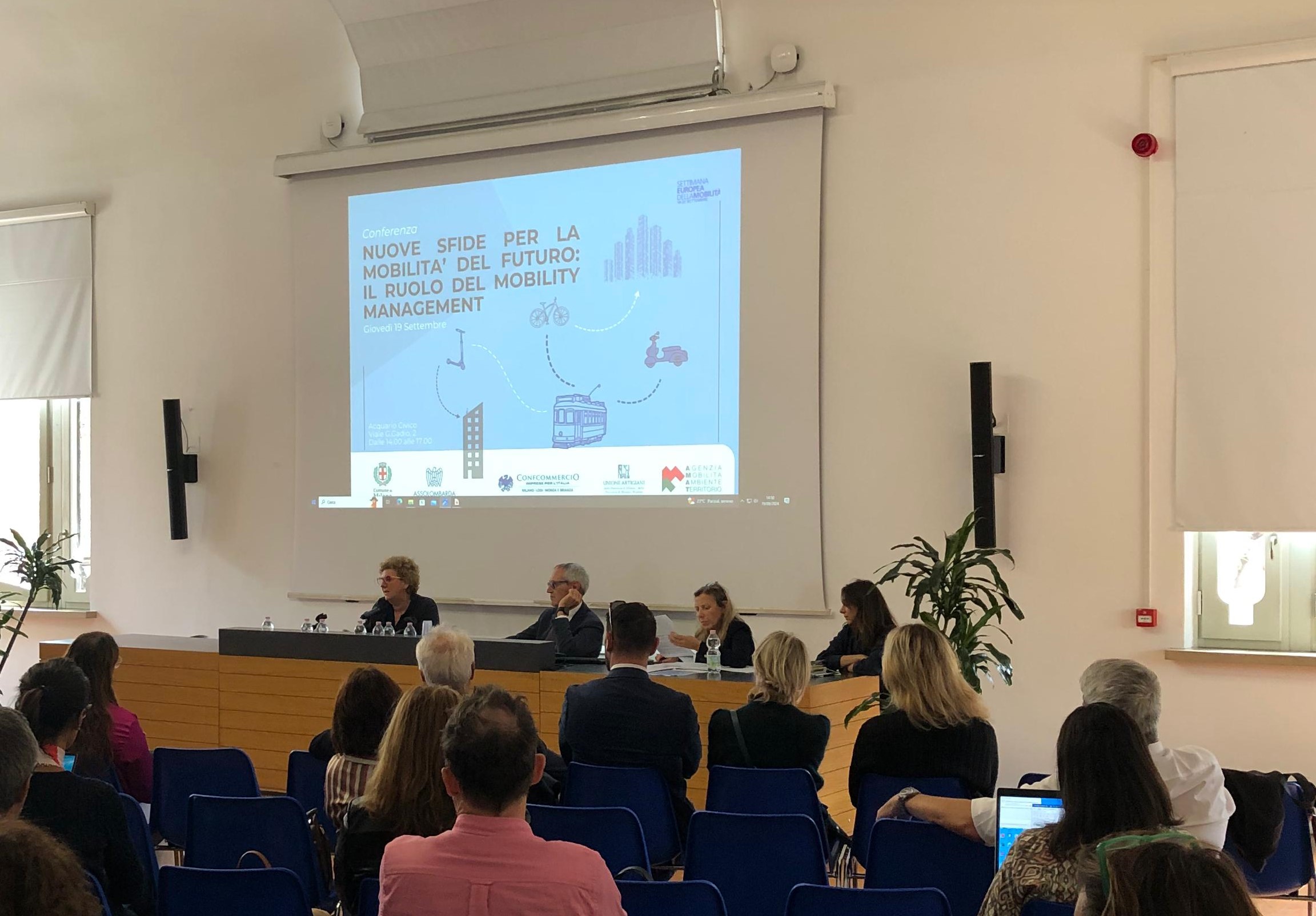 Conferenza Nuove sfide per la mobilità del futuro: il ruolo del Mobility Management