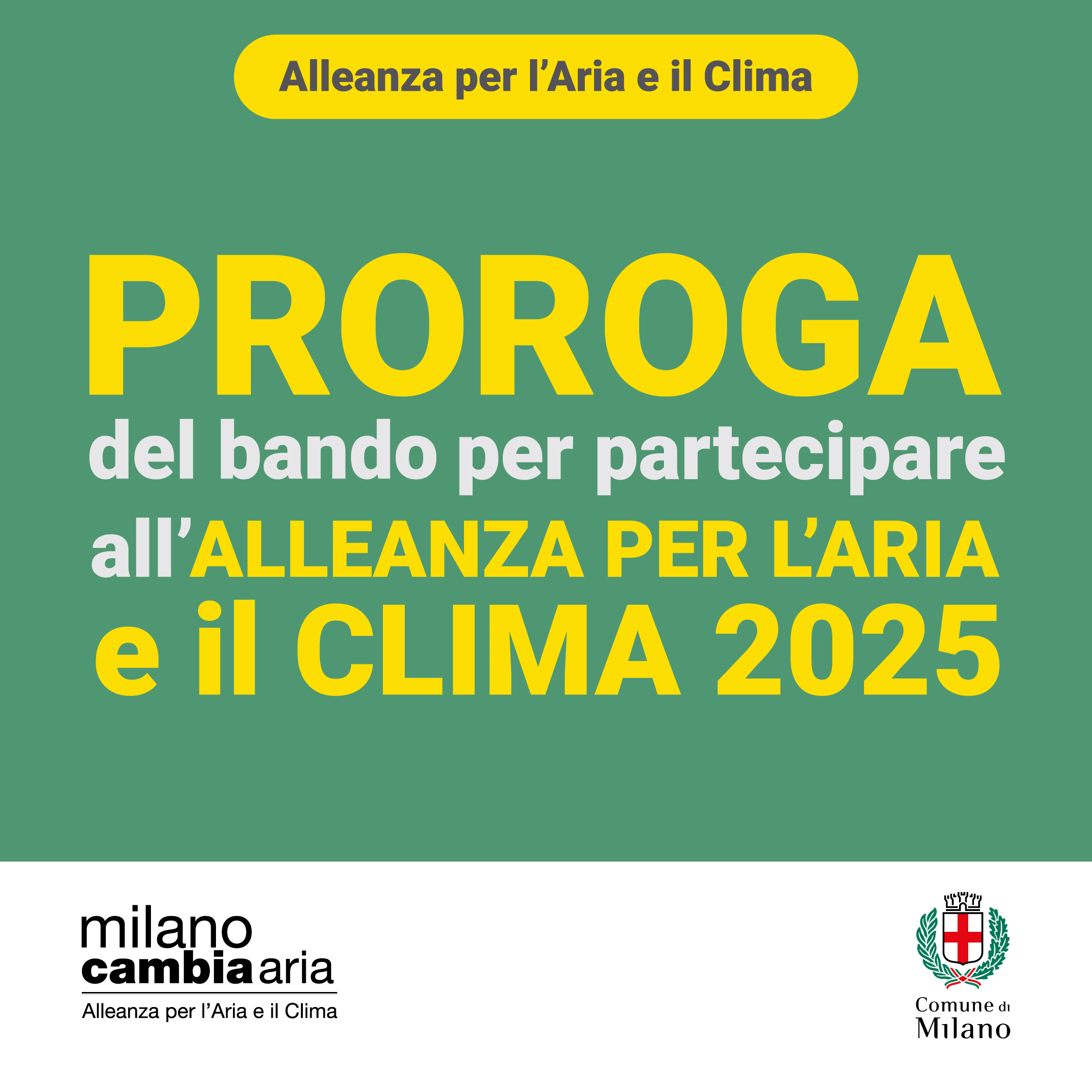 Ambiente. Ultimi giorni per partecipare all'Alleanza per l'Aria e il Clima